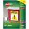 Avery Durable ID Labels, Permanent Adhesive, 8-1/2" x 11", Matte White, 50 Labels (6575)